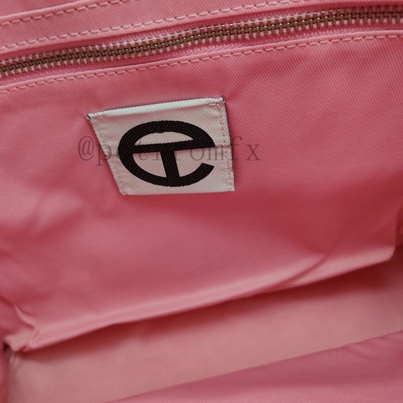 Telfar Medium Pink Shopping Bag tote - Picture 10 of 12